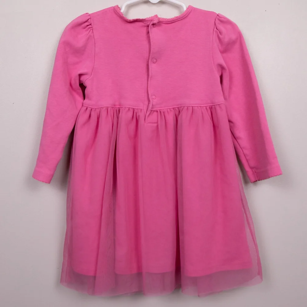 Carter's pink tulle birthday dress-24mths